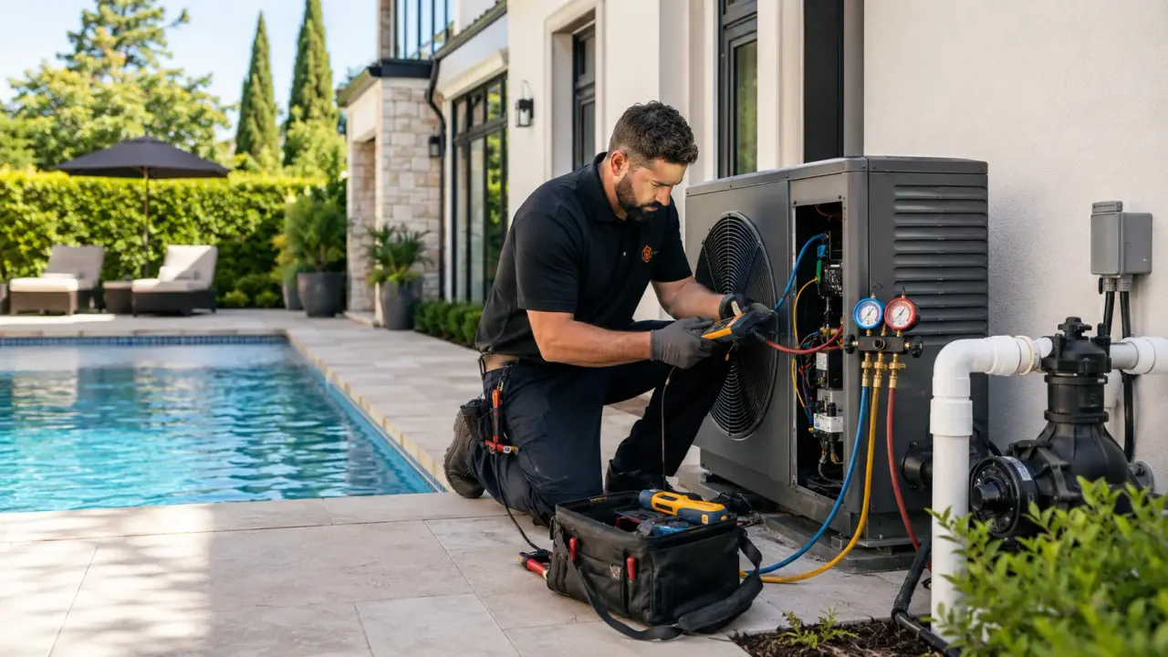 Pool Heat Pump Repair in Athens